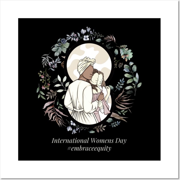 international women's day 2023 embrace equity 2023 Wall Art by Ballari